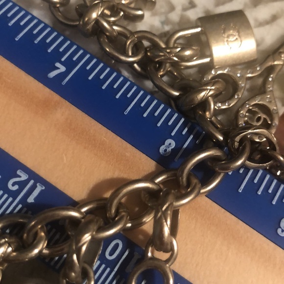 CHANEL 21P Carnival Clustered Charm Story Necklace Pearl CC Gold tone - Picture 9 of 14